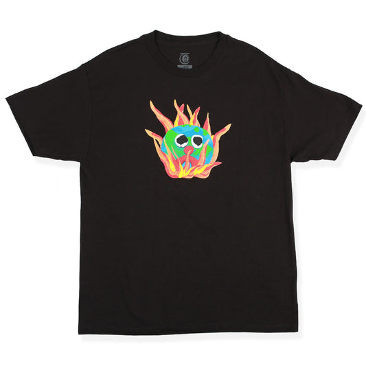 Camiseta Teorías de la Atlántida ¡Oh, no! Negra