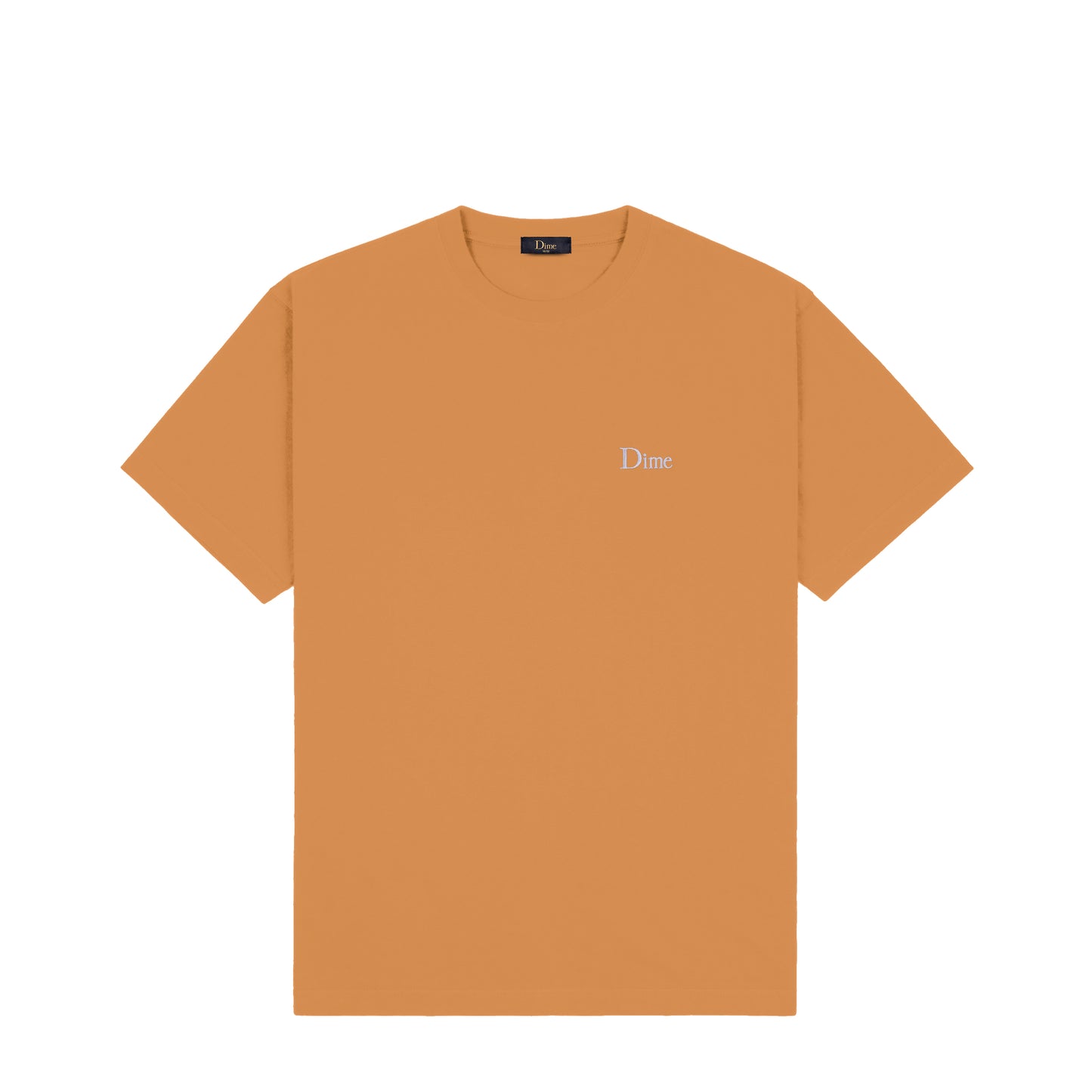 Camisa Dime Classic con logo pequeño en color almendra