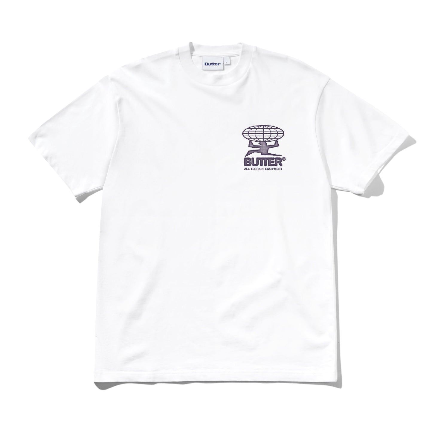 Butter Goods Terrain Tee White