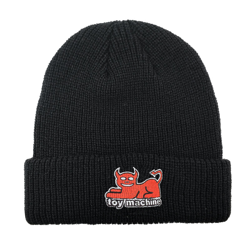 Toy Machine Beanie Cat Dock Black