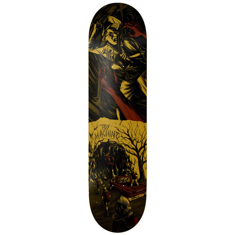 Toy Machine Skateboard Deck Martin Horror Show 8.0