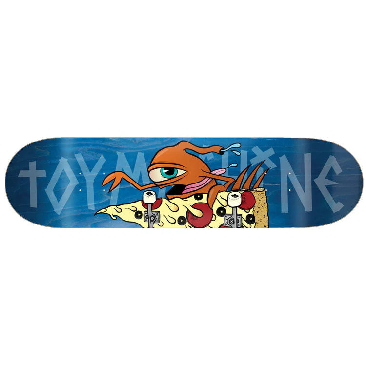 Toy Machine Skateboard Deck Pizza Shredder 8.25