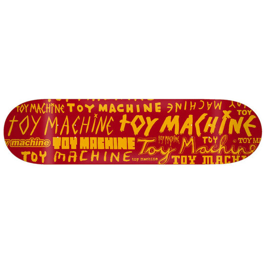 Toy Machine Skateboard Deck Word Marks 8.0