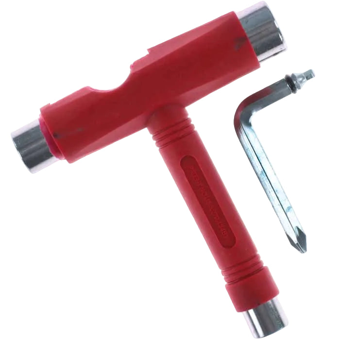 Red tool with a silver lever on a white background, featuring the brand 'UNIT'.