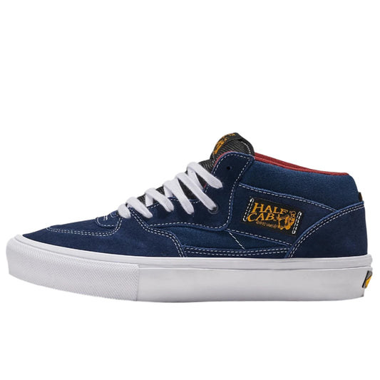 Zapatillas Vans Skate Half Cab azul marino y burdeos