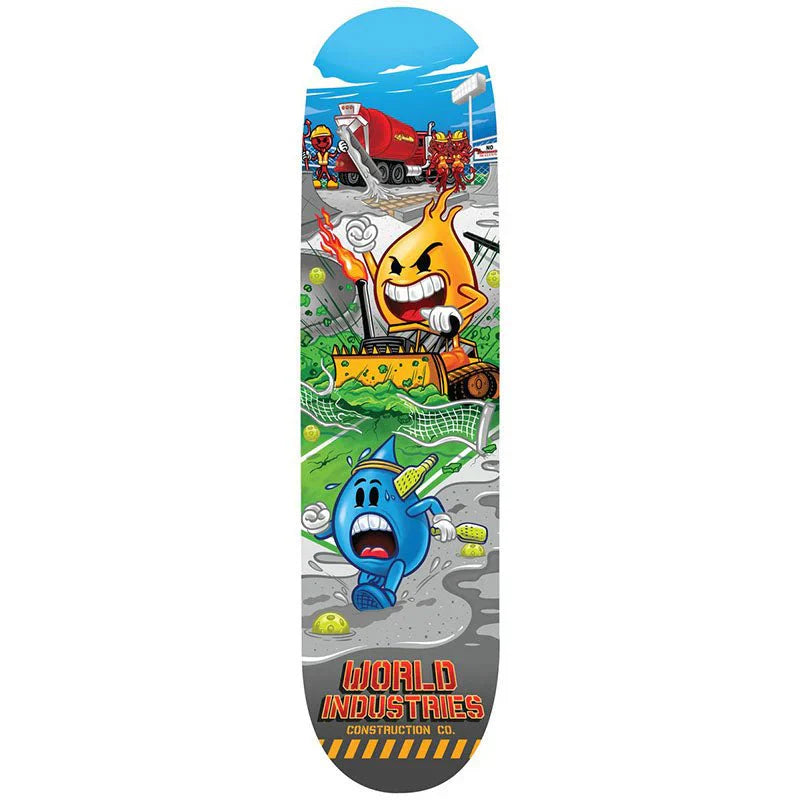 World Industries Skateboard Deck Pickleball 8.25