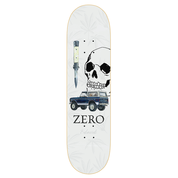 Zero Skateboard Deck Edwards Fast Times 8.5