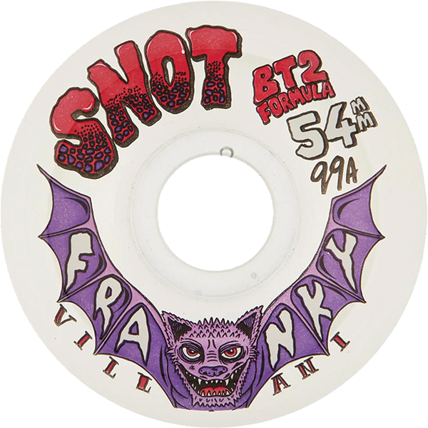 Snot Wheels Villani Conical 54mm 99A Clear