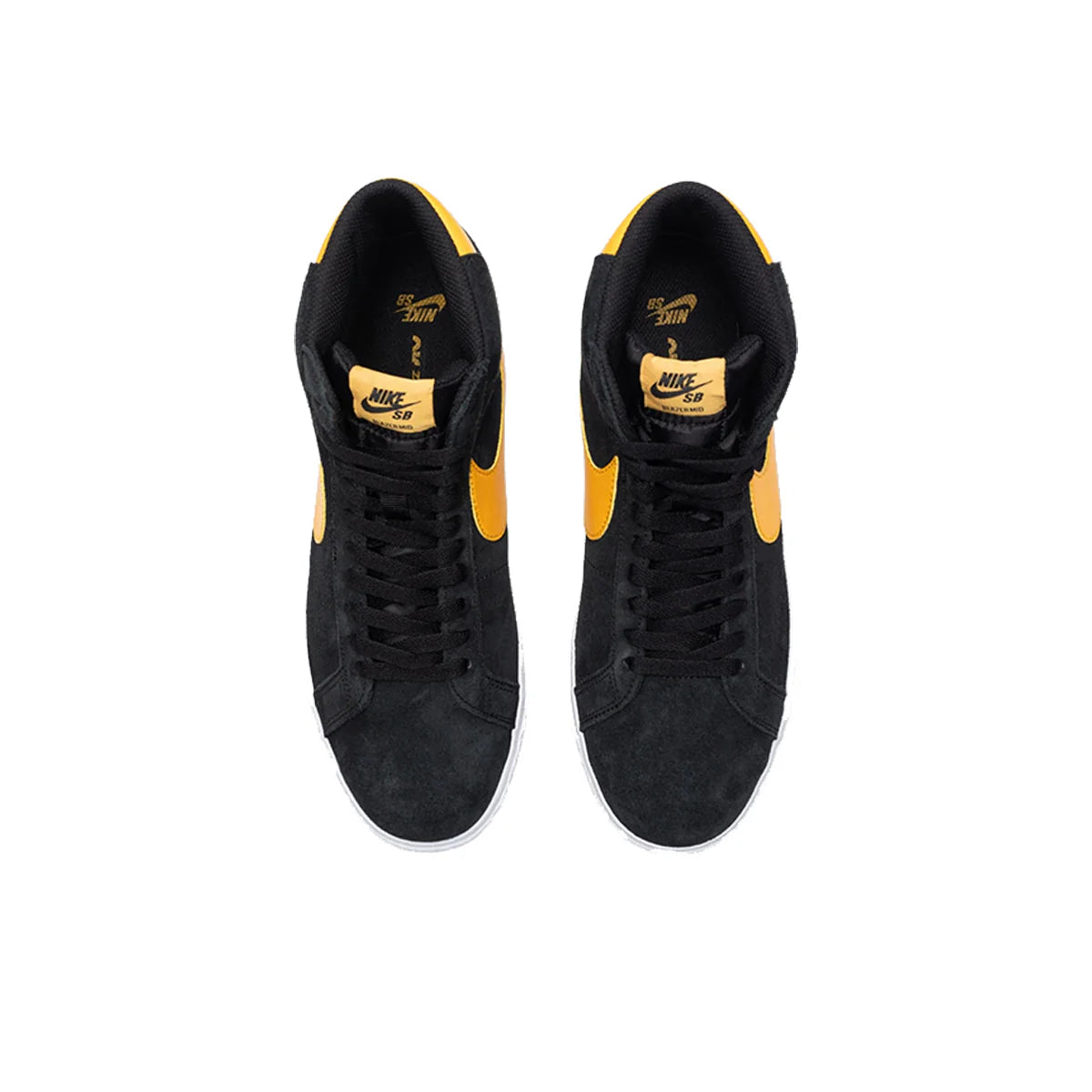 Nike SB Zoom Blazer Mid Black University Gold Shoes