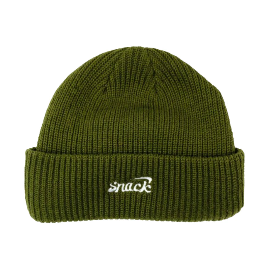 Gorro de punto Snack Skateboards Alive Jeep Olive