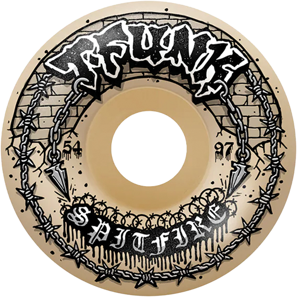 Spitfire Wheels Formula 4 Radial Full 54mm 97A T Funk
