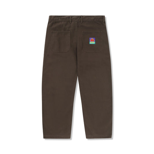 Pantalones de trabajo Butter Goods marrón oscuro