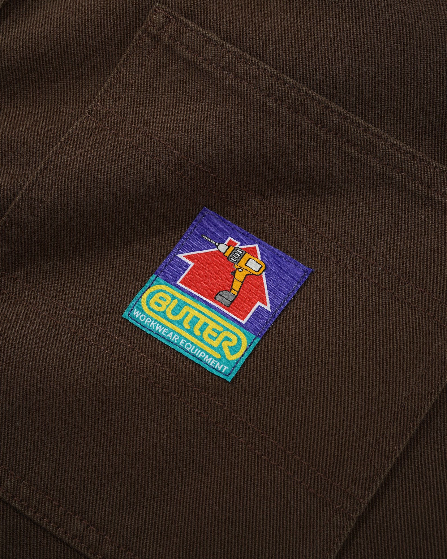 Butter Goods Work Pants Dark Brown