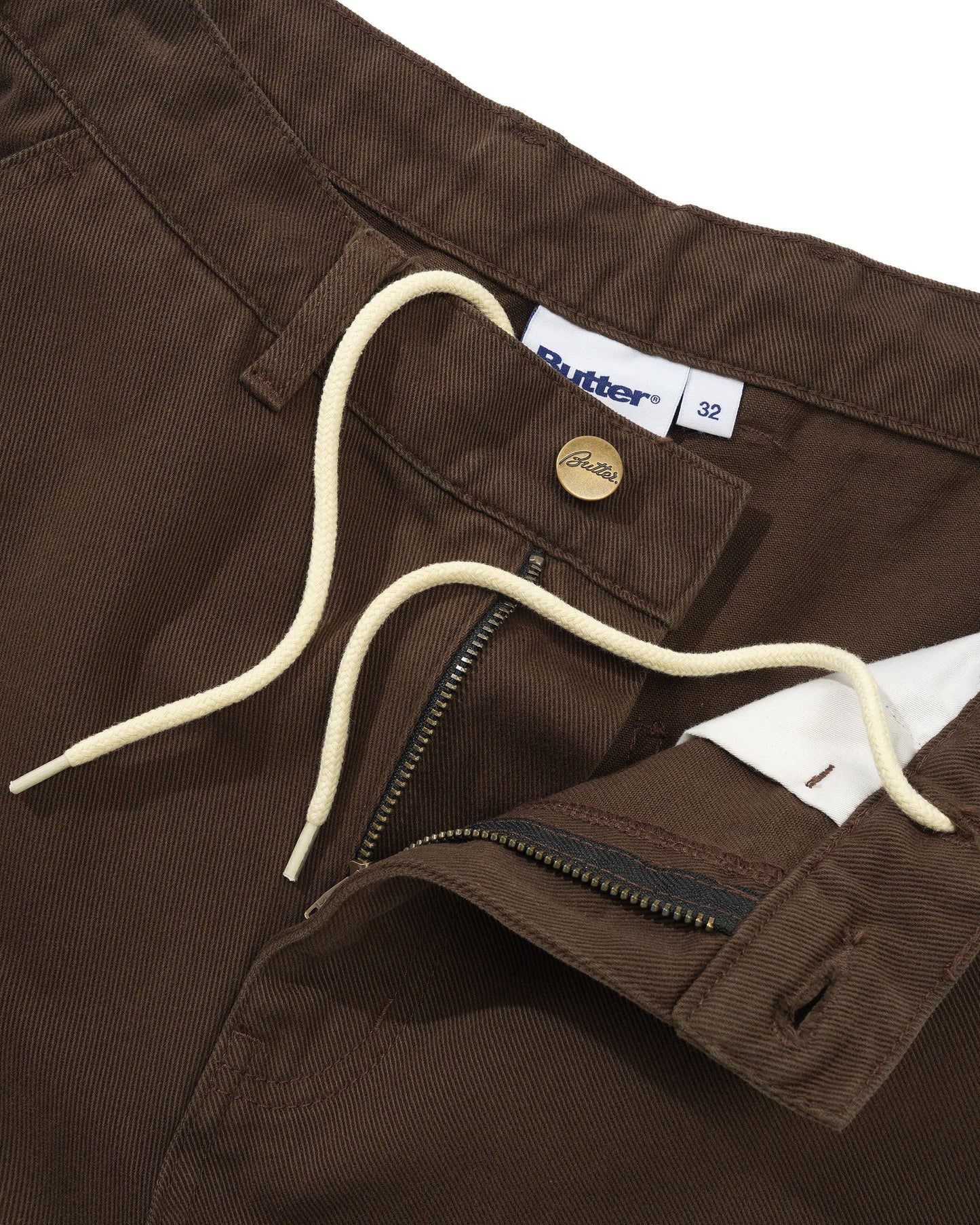 Butter Goods Work Pants Dark Brown