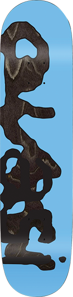 Quasi Skateboard Deck Lowercase Q53 Blue 8.375