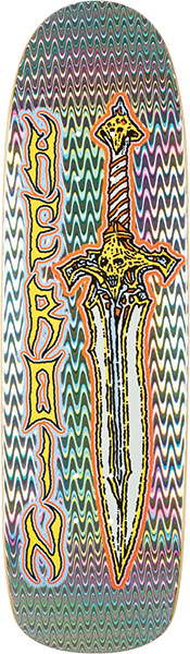Heroin Skateboard Deck Sword 8.8