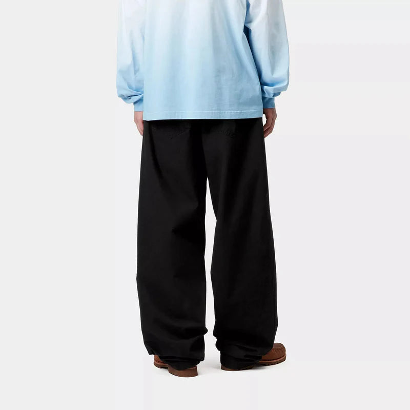 Pantalón Landon de Carhartt WIP Newcomb Drill Black