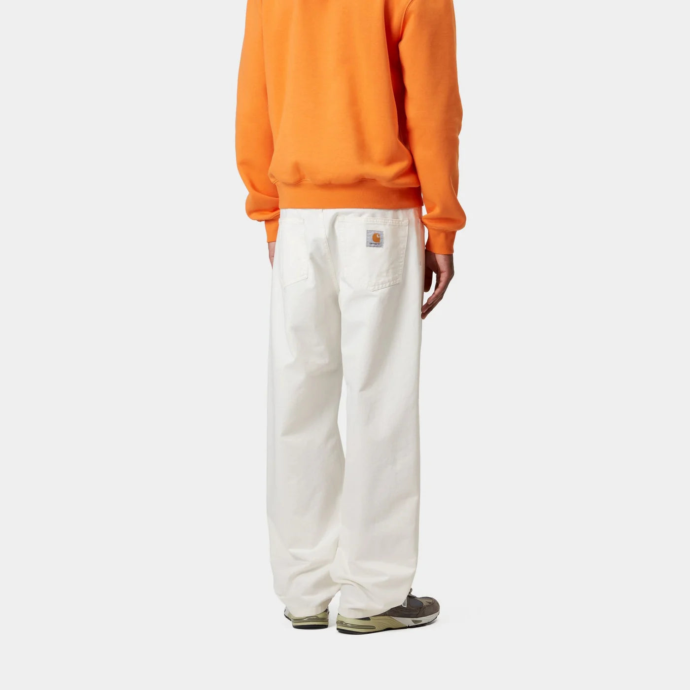 Carhartt WIP Landon Pant Newcomb Drill Off White