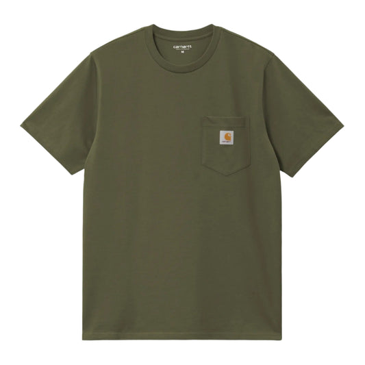 Green Carhartt pocket tee