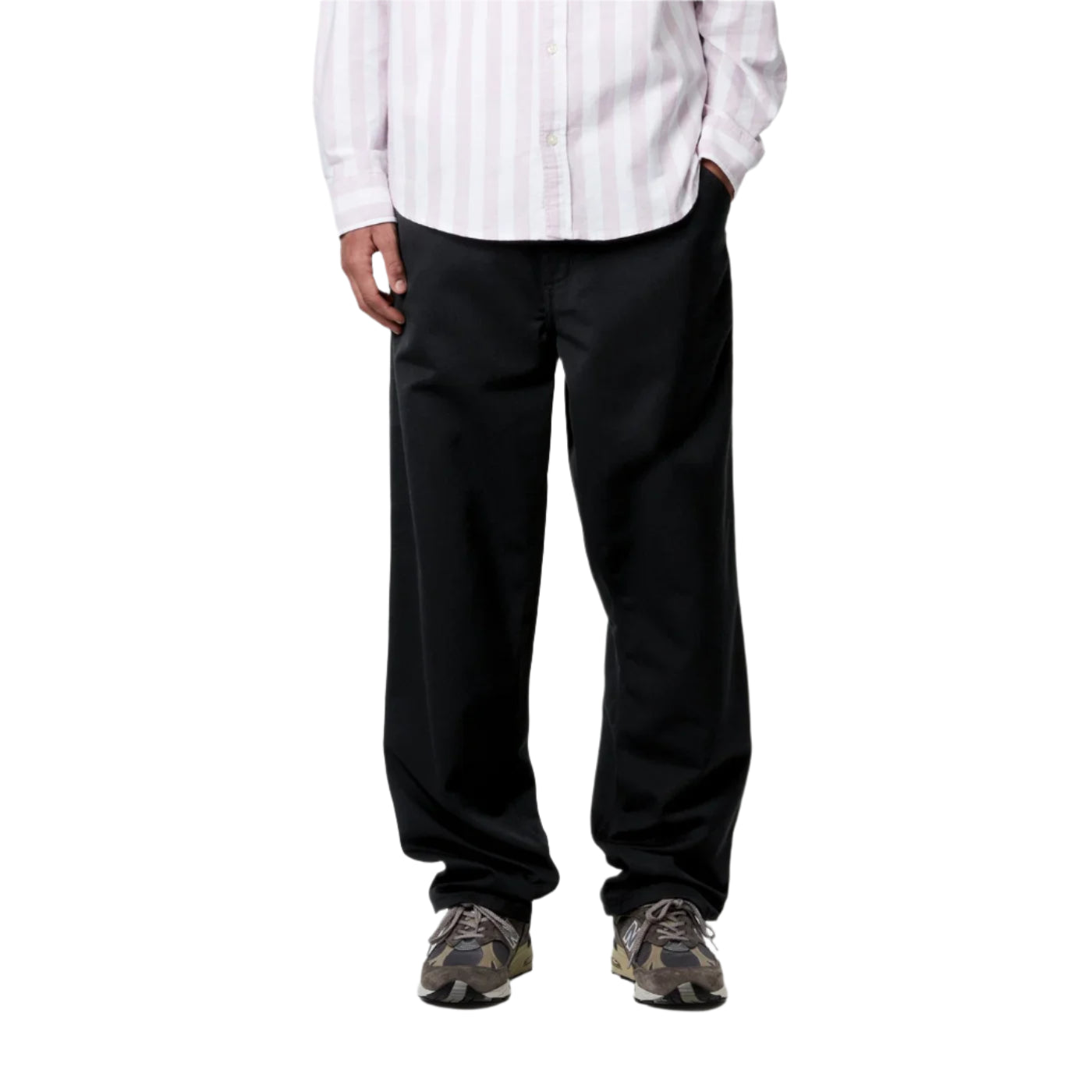 black baggy pants