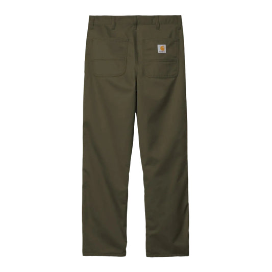 Green straight leg pants