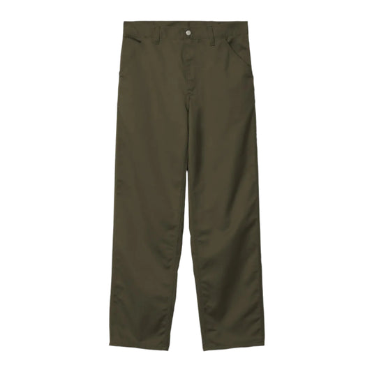 Green wide leg pants