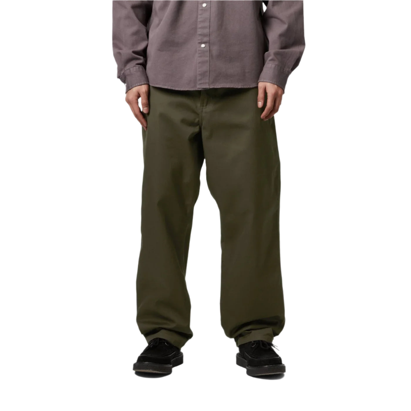Green baggy pants