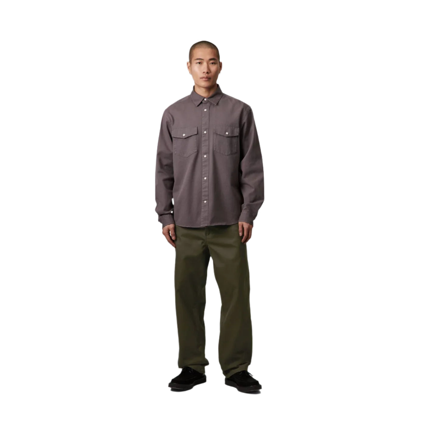 Green baggy pants