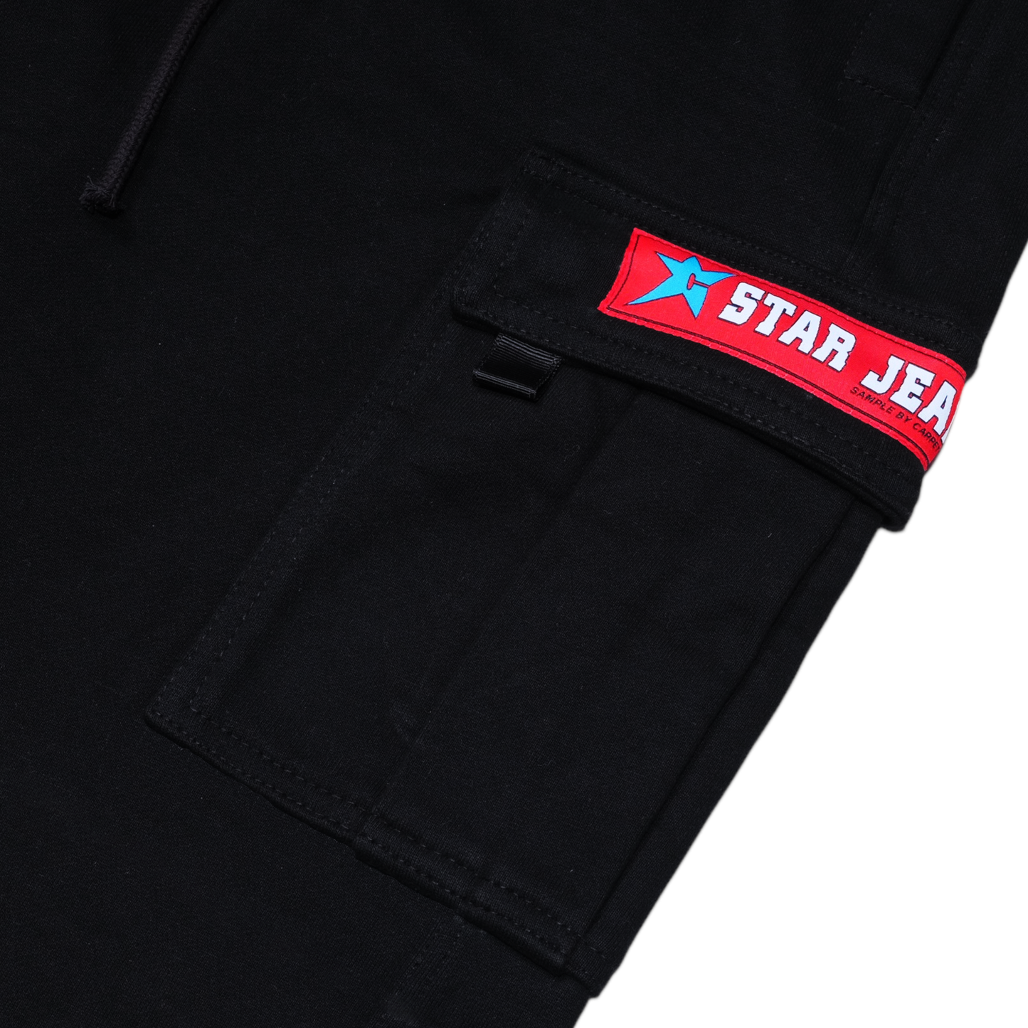 Sudadera negra con capucha y cremallera de Carpet Company