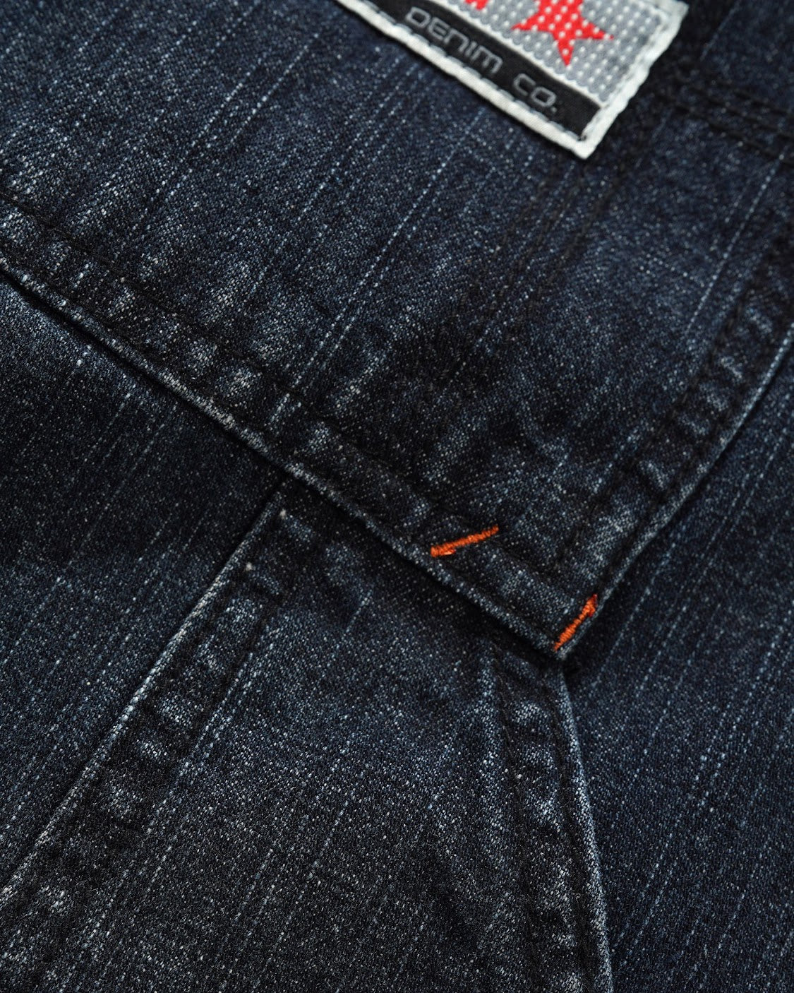 Cash Only Company Denim Shorts Distress Washed Midnight