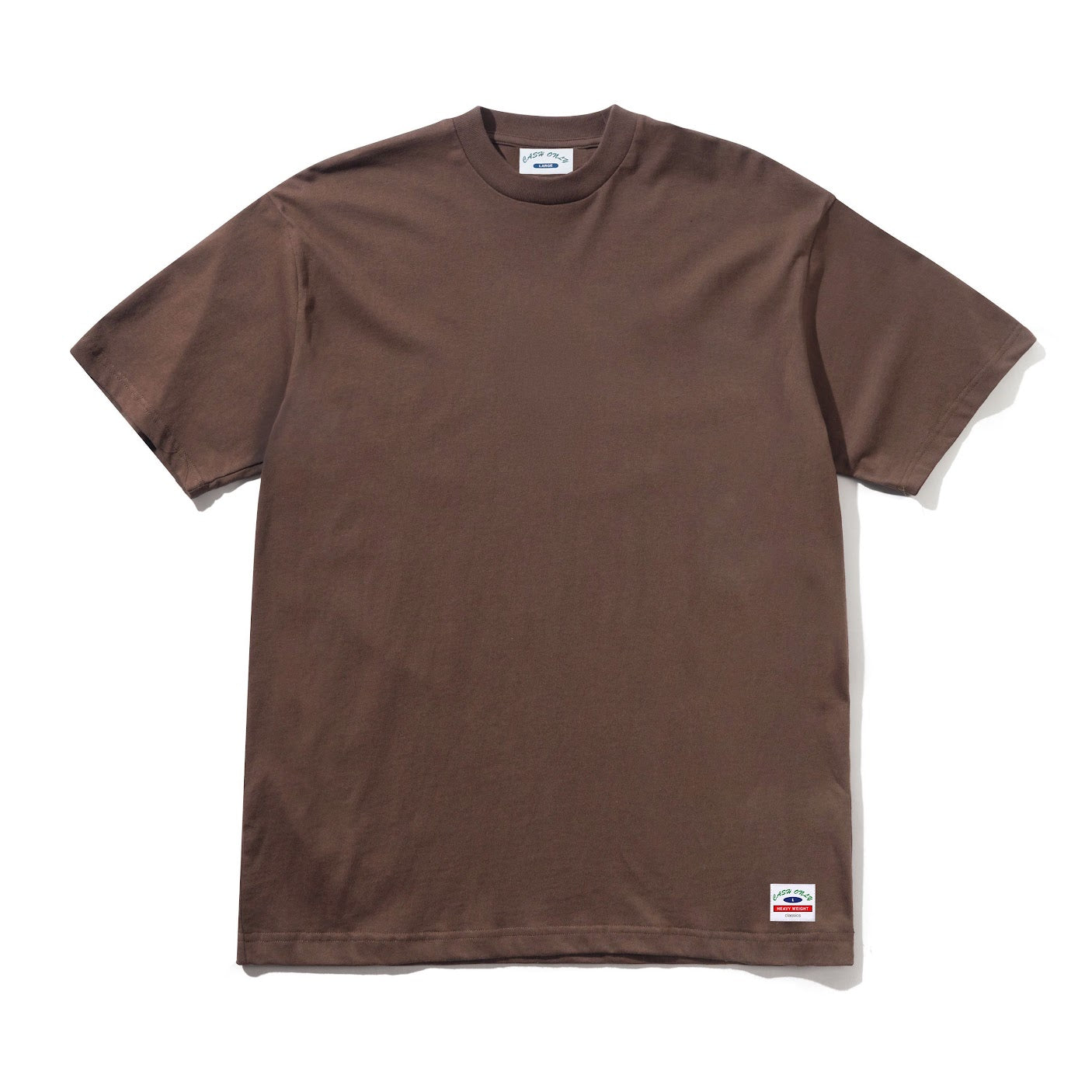 Cash Only Shirt Ultra Heavy Weight Basic Tee Chocolate