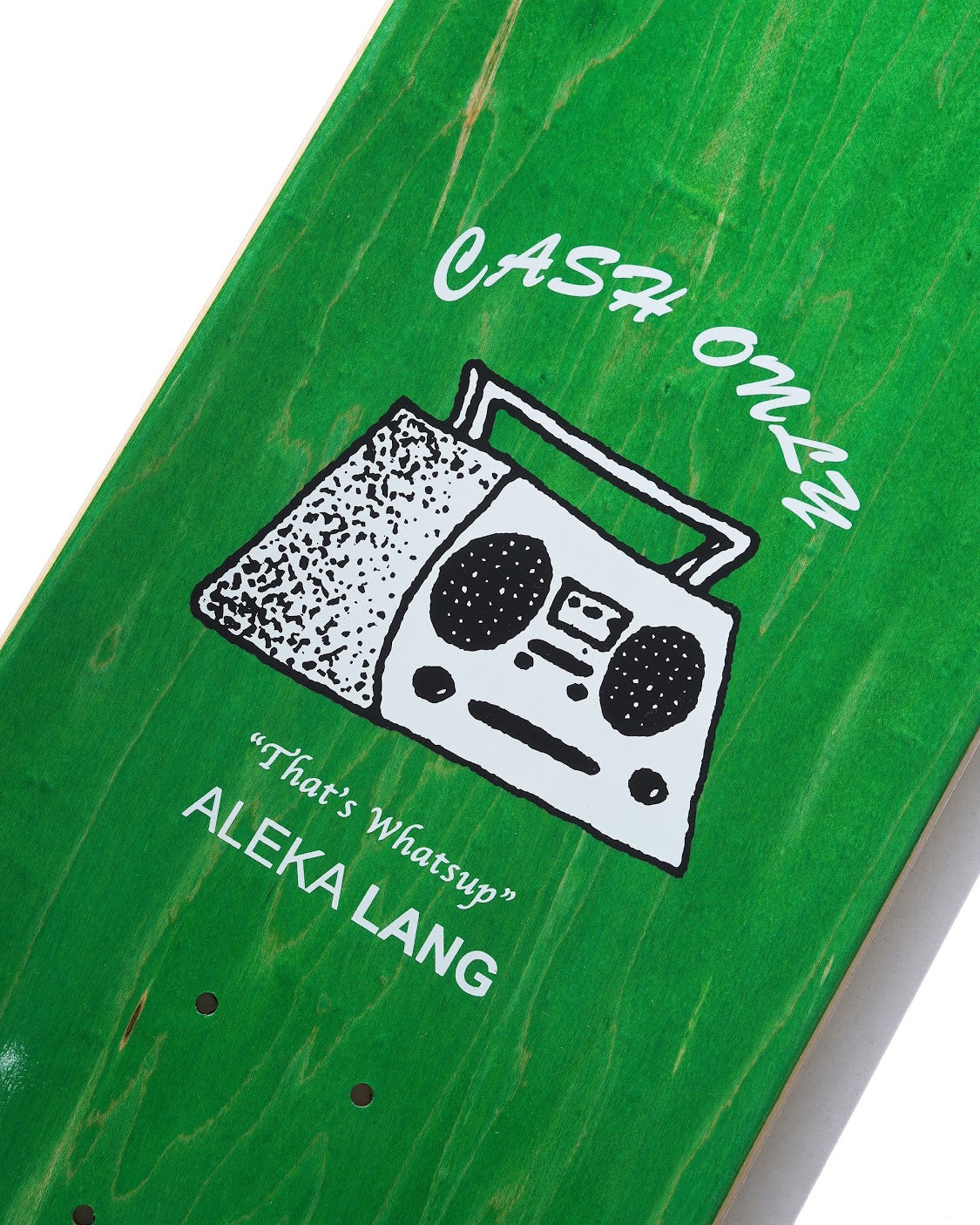 Cash Only Skateboard Deck Aleka 8.25