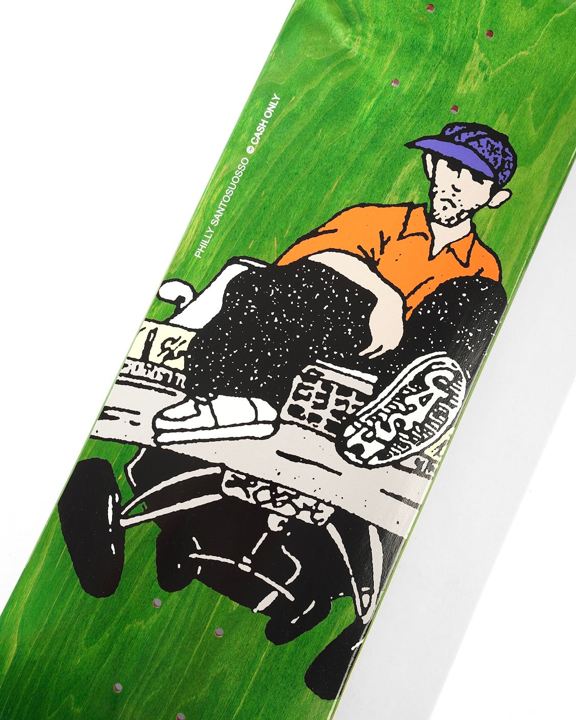 Cash Only Skateboard Deck Philly 8.5
