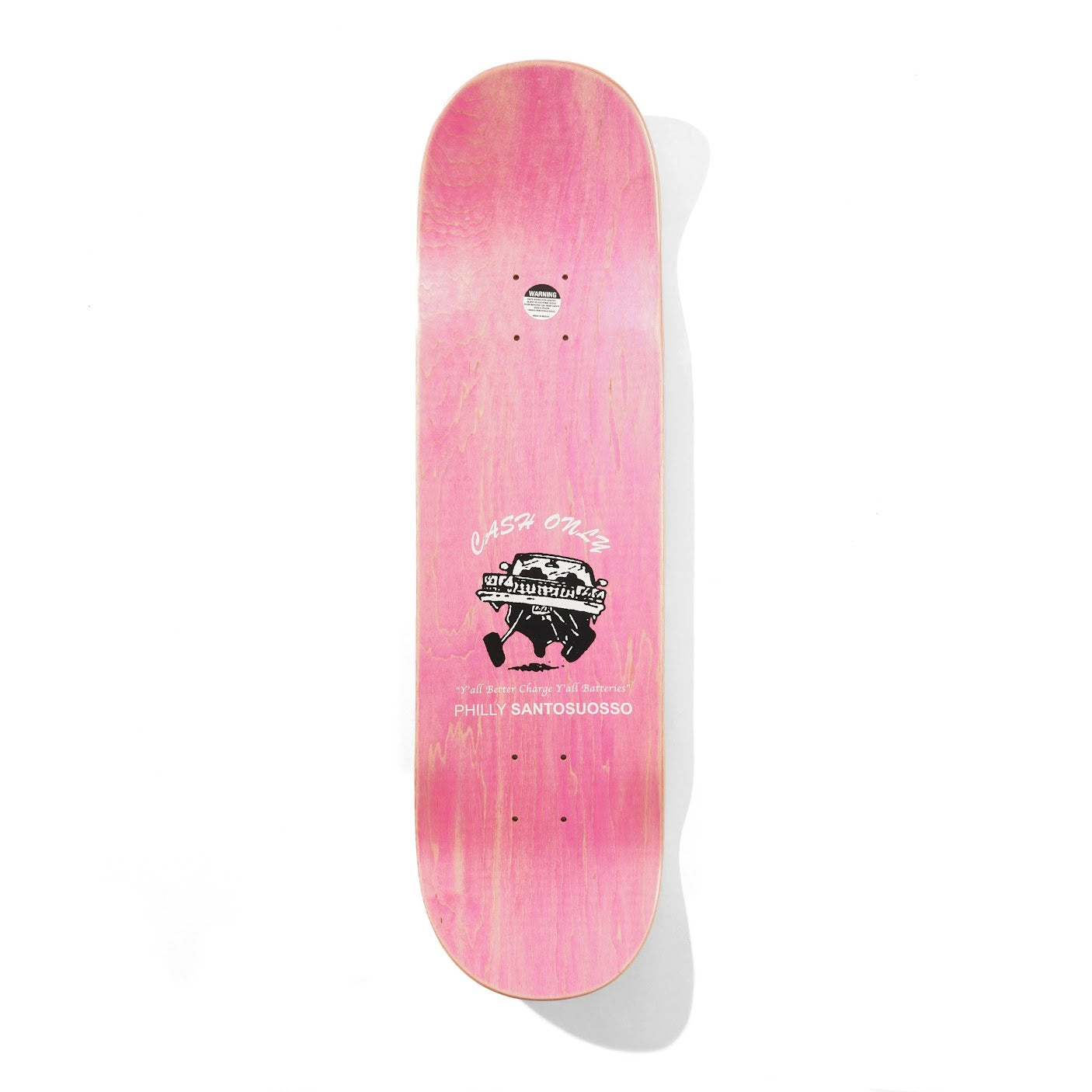 Cash Only Skateboard Deck Philly 8.5