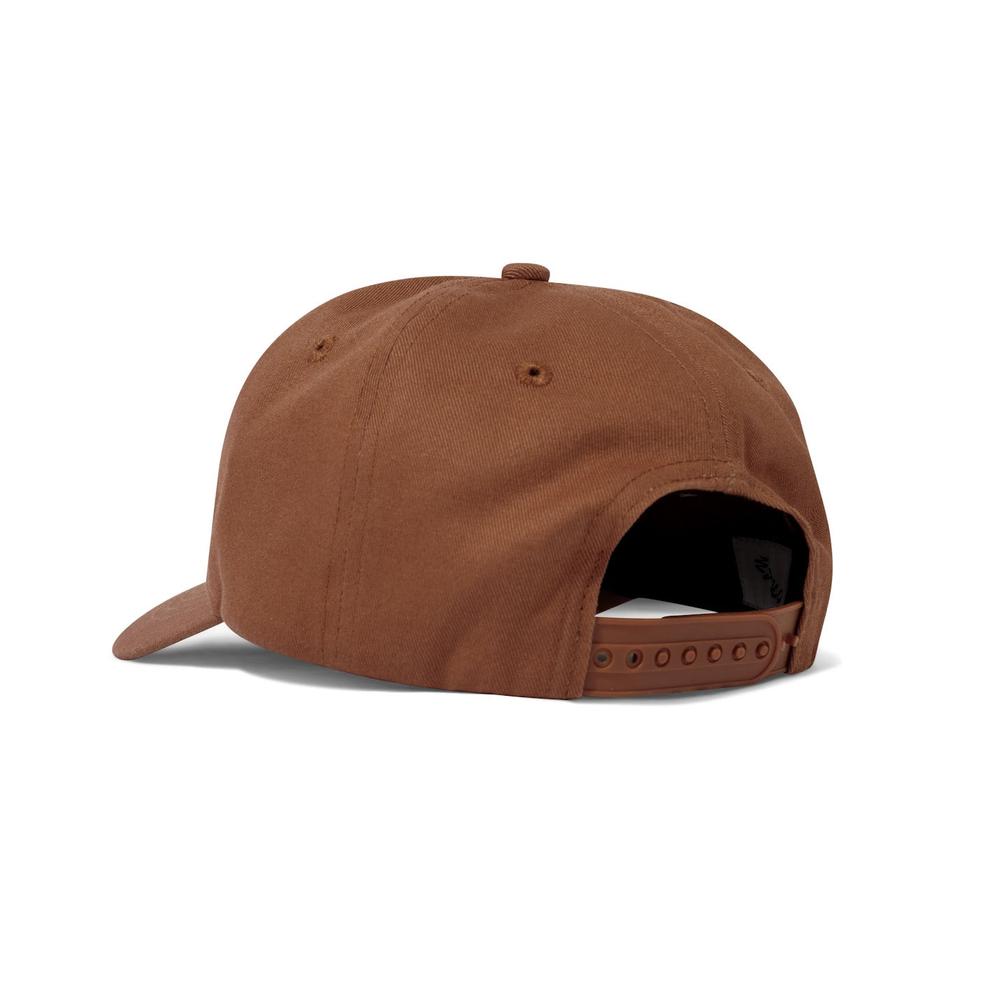Brown cap on a white background