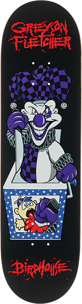 Birdhouse Skateboard Deck Fletcher Joker 8.475