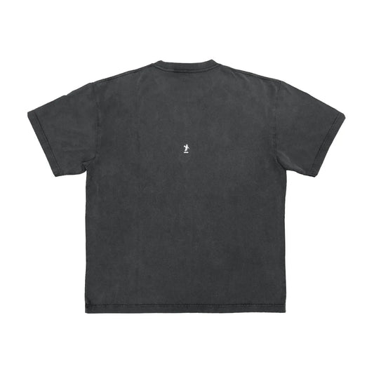 Camiseta de bailarina "Blank" negra lavada