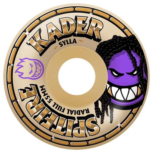 Spitfire Wheels Formula 4 Radial Full 55mm 99A Sylla Rolly