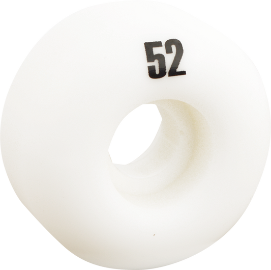 Ruedas Essentials blancas de 52 mm y 99 A