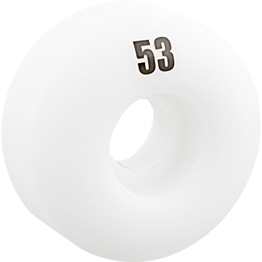 Ruedas Essentials blancas de 53 mm y 99 A