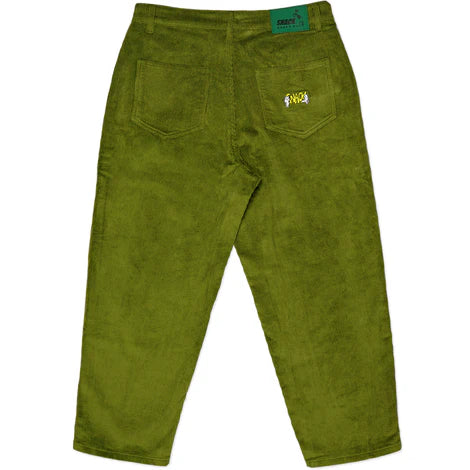 Pantalones Snack Skateboards Goodhands Cords Olive