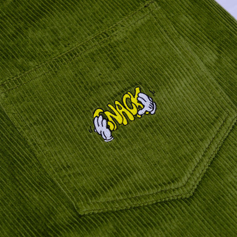 Pantalones Snack Skateboards Goodhands Cords Olive