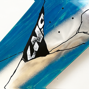 Late Nite Stars Skateboard Deck L8004 8.25