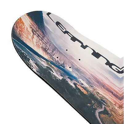 Late Nite Stars Skateboard Deck Learning Experience Black Dip 8.5