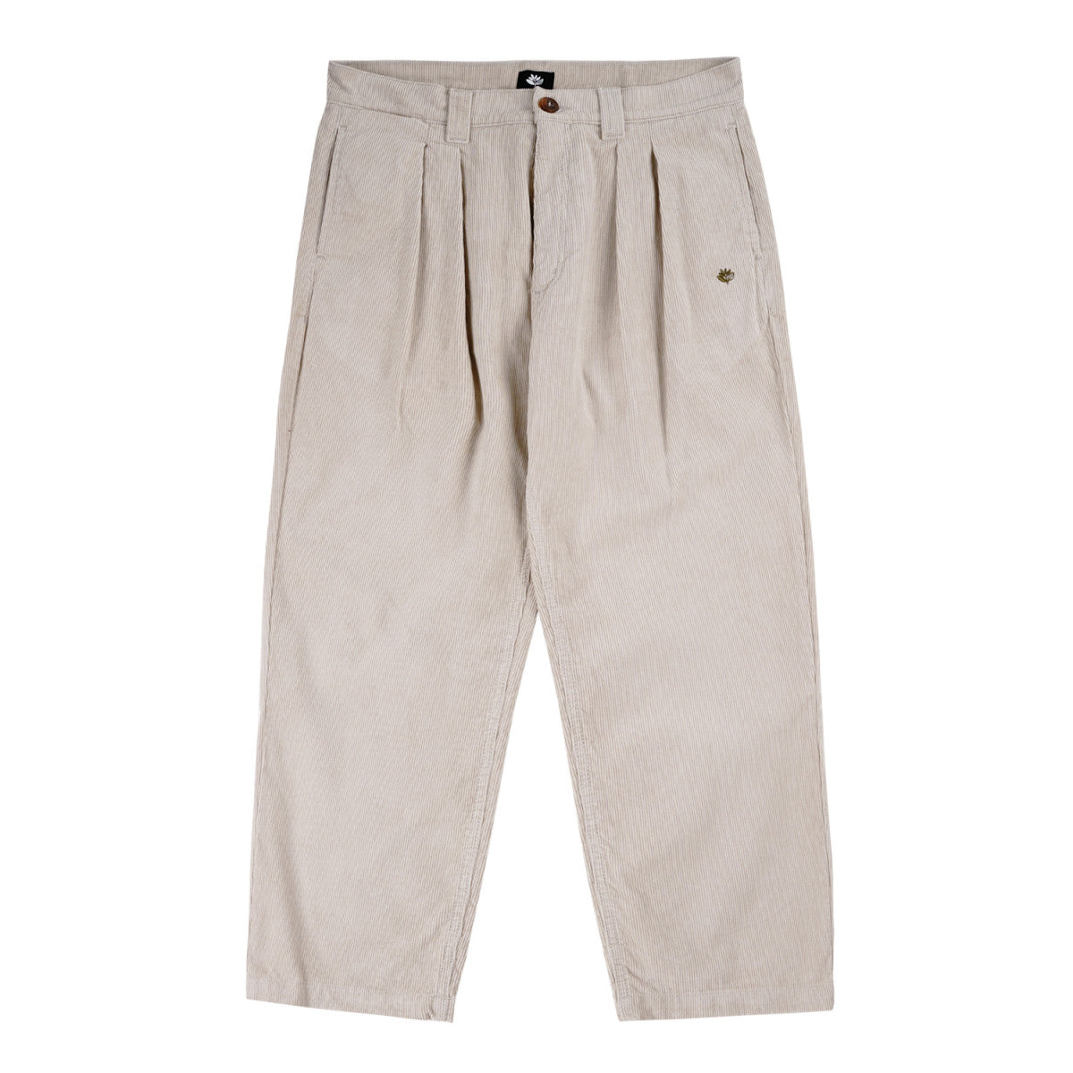 Pantalones chinos Magenta OG de pana color cemento