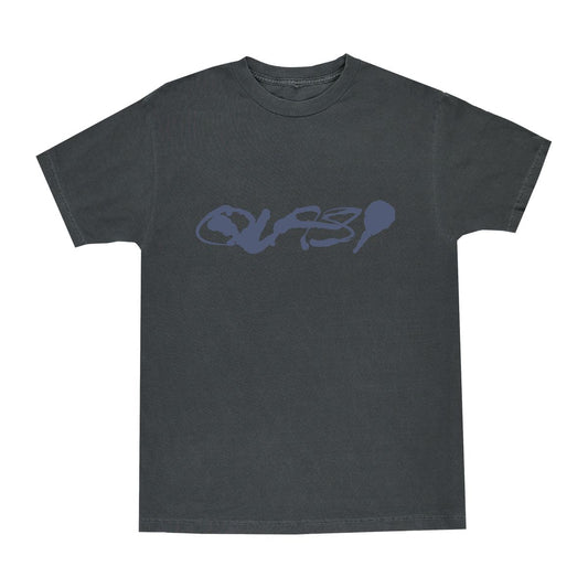 Camiseta Quasi Shirt Blot negra descolorida