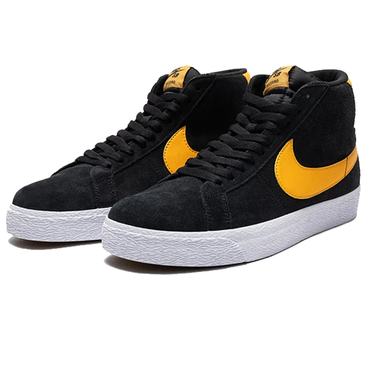 Nike SB Zoom Blazer Mid Black University Gold Shoes