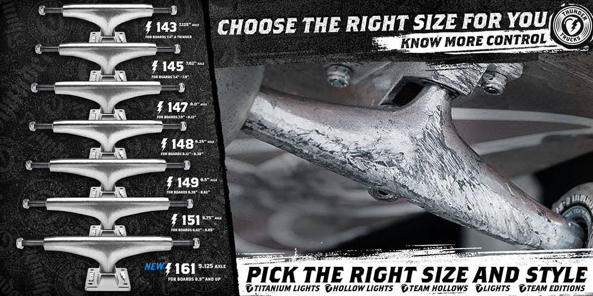 Thunder Trucks Light Polished II 149 8.5