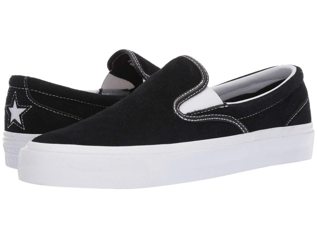 Converse Cons One Star CC Slip Pro Black White Shoes