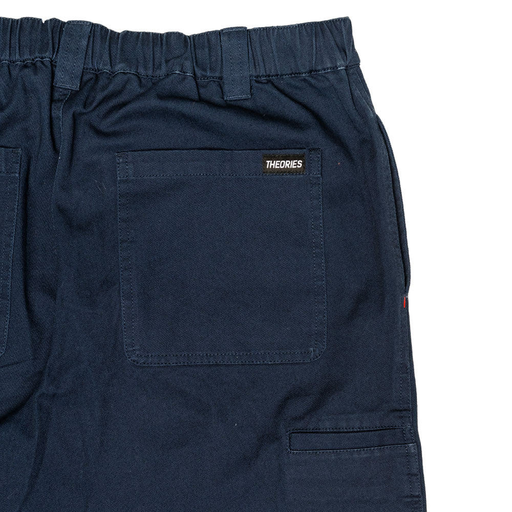 THEORIES STAMP LOUNGE PANTS NAVY